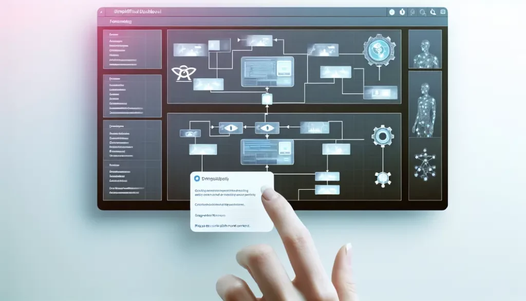 AI agents automating healthcare data entry in a modern hospital setting.